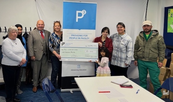 English classes at the Tannahill Centre